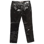 Black Fabric Valentino Pants