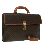 Brown Leather Céline Briefcase