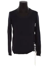 Blue Viscose Claudie Pierlot Sweater