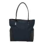 Navy Canvas Salvatore Ferragamo Tote