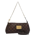 Brown Canvas Louis Vuitton Eva