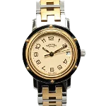 Gold Stainless Steel Hermès Watch