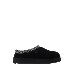 Black Fur UGG Flats