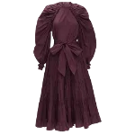 Burgundy Cotton Ulla Johnson Dress