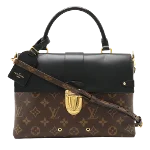 Black Canvas Louis Vuitton Handbag