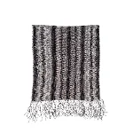 Black Knit Missoni Scarf