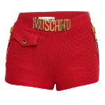 Red Cotton Moschino Pants