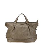 Grey Leather Louis Vuitton Handbag