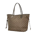 Brown Fabric Louis Vuitton Neverfull