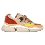 Multicolor Leather Chloe Sneakers