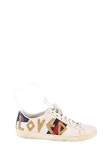 White Leather Gucci Sneakers