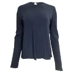 Navy Fabric The Row Top