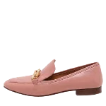 Pink Leather Tory Burch Flats