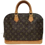 Brown Canvas Louis Vuitton Alma