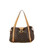 Brown Canvas Louis Vuitton Stresa