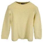 Yellow Cashmere The Row Sweater