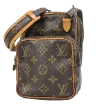 Brown Canvas Louis Vuitton Amazone