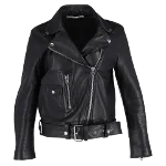 Black Leather Acne Studios Jacket