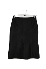 Black Polyester Jil Sander Skirt