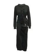 Grey Wool Yohij Yamamoto Dress