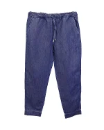 Blue Cotton Max Mara Pants
