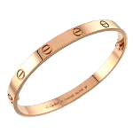 Gold Rose Gold Cartier Bracelet