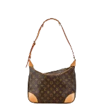 Brown Leather Louis Vuitton Boulogne