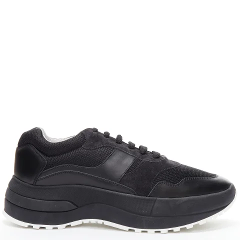 Black Leather Celine Sneakers