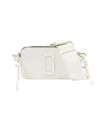 White Leather Marc Jacobs Crossbody Bag