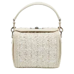 White Leather Alexander McQueen Shoulder Bag