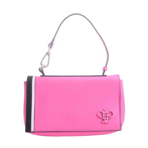 Pink Leather Emilio Pucci Handbag