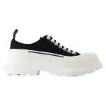 Black Canvas Alexander McQueen Sneakers