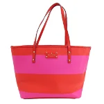 Red Plastic Kate Spade Tote