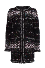 Multicolor Wool Chanel Coat