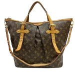 Brown Canvas Louis Vuitton Palermo