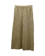 Beige Cotton Theory Pants