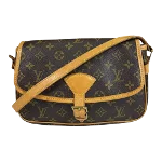 Brown Canvas Louis Vuitton Sologne