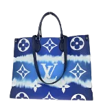 Navy Fabric Louis Vuitton Onthego