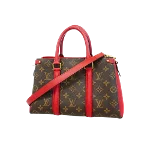 Brown Fabric Louis Vuitton Soufflot