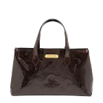 Burgundy Leather Louis Vuitton Wilshire