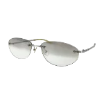 Silver Metal Dior Sunglasses