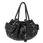 Black Leather Cole Haan Handbag