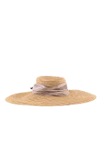 Beige Fabric Emilio Pucci Hat