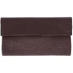 Brown Leather Marni Clutch