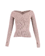 Pink Wool Balenciaga Sweater