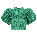 Green Polyester Rotate Birger Christensen Top