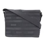 Black Fabric Armani Shoulder Bag
