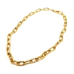 Gold Silver Bottega Veneta Necklace