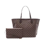 Brown Canvas Louis Vuitton Neverfull