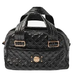 Black Leather Marc Jacobs Handbag